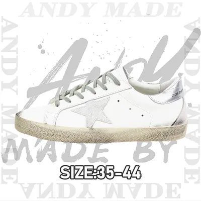 💰(€51=420CNY)G*GDB Dirty Shoes Sports Shoes Casual Dirty Series Silver White Item ID:30003009
