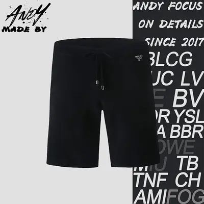 💰(€30=250CNY) P*RADA Classic Embroidered Drawstring Shorts Item ID:20004743-Z
