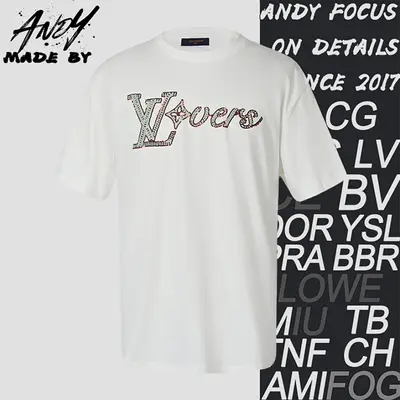 💰(€23=190CNY)L*V 24SS letter short-sleeved T-shirt Item ID:10006573-Z