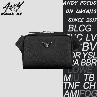 💰( €103=850CNY)P*ada triangle micro logo shoulder bag Item ID:40009727