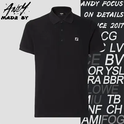 💰(€26=210CNY）Fend chest hot label polo (short sleeve) Item ID:10003749