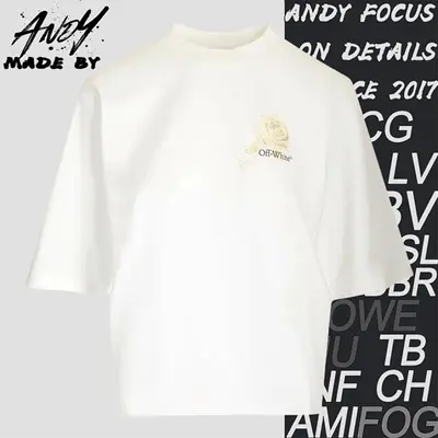 💰(€23=190CNY)O*FF rose floral arrow print short sleeves Item ID:10008192