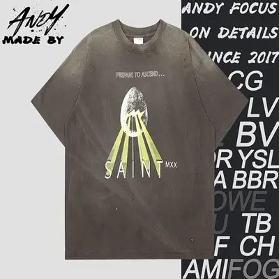 💰(€26=210CNY)S*M Egg light letter print short sleeves1 Item ID:10000925
