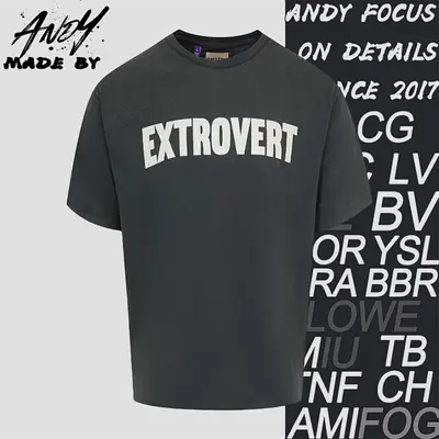💰(€24=200CNY)G*D slogan print reversible short-sleeved shirt Item ID:10008443