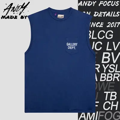 💰(€22=180CNY)G*D Pocket English Print Vest Short Sleeves Item ID:10001650