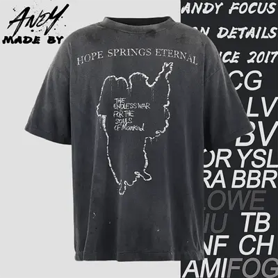 💰(€27=220CNY)S*M Jesus slogan printed short-sleeved shirt Item ID:10000896