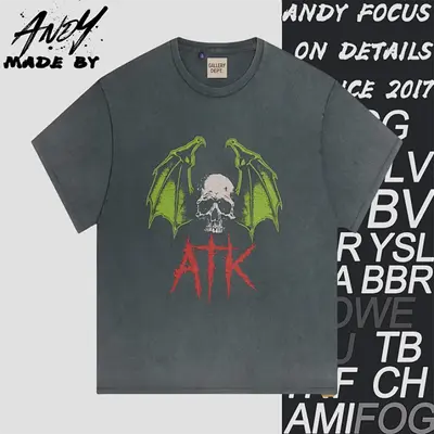 💰(€26=210CNY)G*D skull bat print short sleeves Item ID:10001912