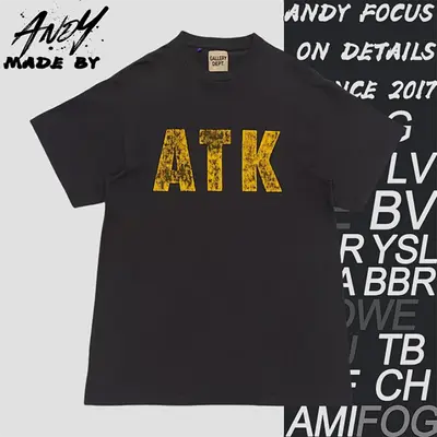 💰(€24=200CNY)G*D ATK distressed letter print short sleeves Item ID:10008503