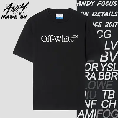 💰(€23=190CNY)OFF retro OFF blue letter print short sleeves Item ID:10005394
