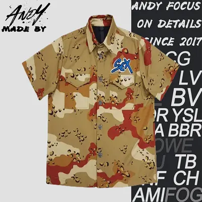 💰(€49=400CNY)CH Camouflage Short Sleeve Shirt Item ID:10001877
