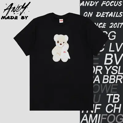 💰(€22=180CNY)Sup 25ss crying bear print short-sleeved shirt Item ID:10001528