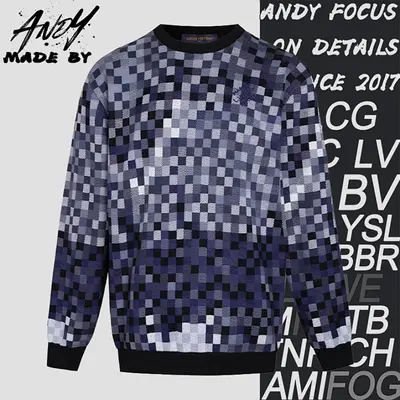 💰(€42=350CNY)Crew neck ribbed jacquard long-sleeved sweater ·Item ID:10003176-Z