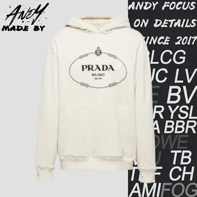 💰(€41=340CNY)Chest Flower Embroidered Gauze Hoodie Off-White