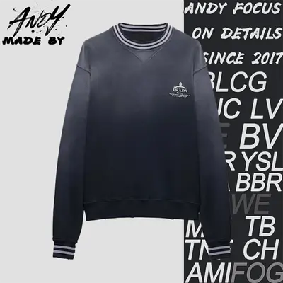 💰(€48=400CNY)Washed printed distressed sweatshirt