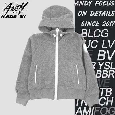 💰(€67=550CNY)Women's Hooded Wool Raglan Jacket Item ID:10000406