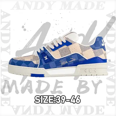 💰(€64=530CNY)Blue checkerboard Item ID:30001917