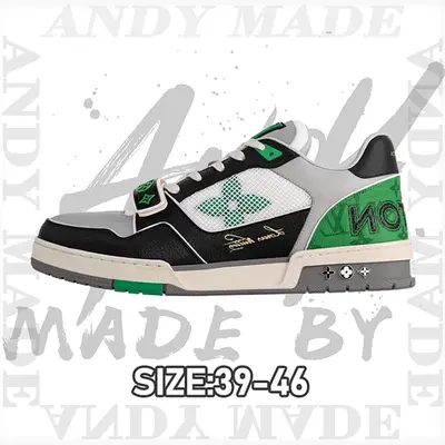💰(€64=530CNY)Black and green Velcro Item ID:30000816