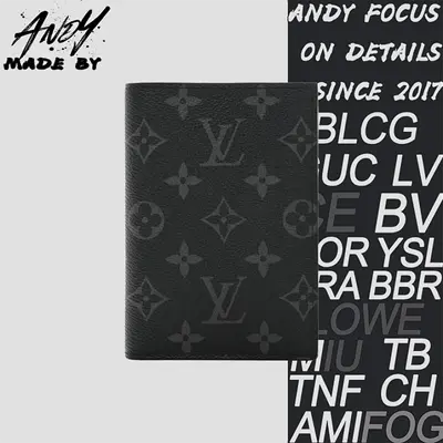 💰(€44=360CNY)Passport Card Holder Old Fashioned Black Item ID:40009606