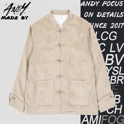 💰(€40=330CNY)Chinese style suede jacket Item ID:10006834
