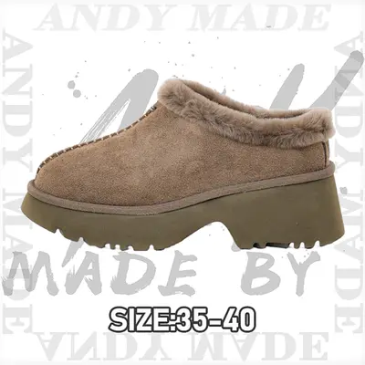 💰(€39=320CNY)Murloc Wedge Slip-On Walnut Item ID:30005506