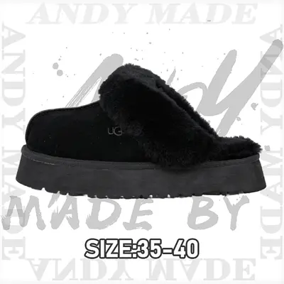 💰(€36=300CNY)Star Slippers 3-layer Thick Sole Snow Boots Women's Black Item ID:30008513
