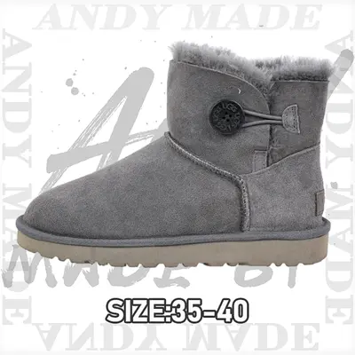 💰(€39=320CNY)Bailey Wooden buckle sheepskin snow bootsItem ID:30008398