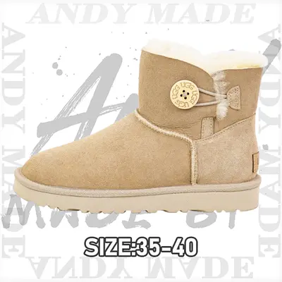 💰(€39=320CNY)Bailey Wooden buckle sheepskin snow boots Item ID:30006519