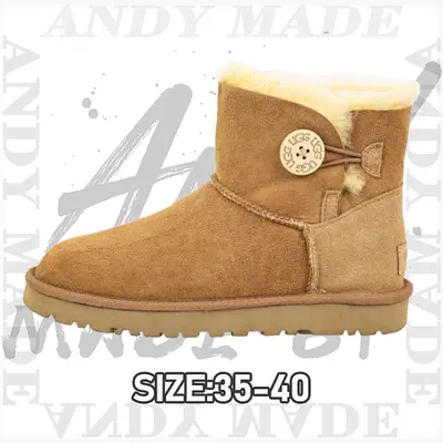 💰(€39=320CNY)Bailey Wooden buckle sheepskin snow boots Item ID:30003474