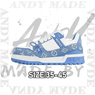 💰(€70=580CNY)Trainer Maxi Blue Denim Shoes Item ID:300006199