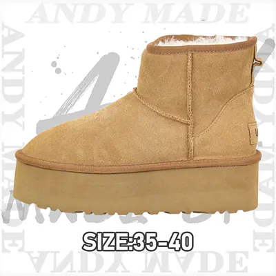 💰(€40=330CNY) CLASSIC Mini mid-tube 5CM thick sole Item ID:30009300