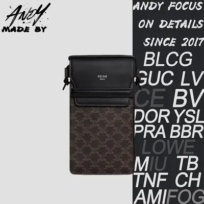 💰(€50=410CNY)Celine full-print monogram mobile phone bag Item ID:40007561