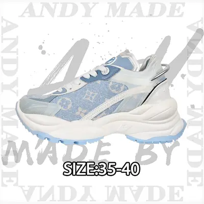 💰(€79=650CNY) RUN 55 round-toe lace-up low-top sports casual shoes for women Item ID:300003837