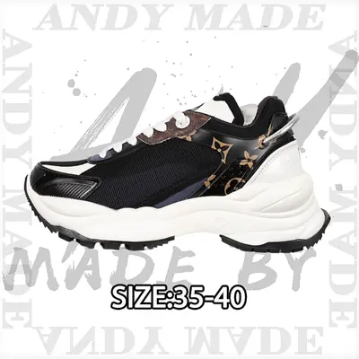 💰(€79=650CNY) RUN 55 round-toe lace-up low-top sports casual shoes for women Item ID:300008073
