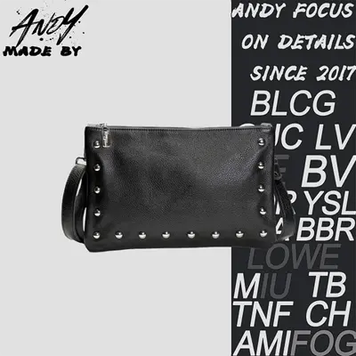 💰(€115=950CNY)Chrome Hearts Chrome Hearts Cross Rivet Underarm Bag Item ID:40009814