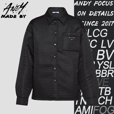 💰(€59=490CNY)Triangle logo jacquard cotton jacket Item ID:10008622