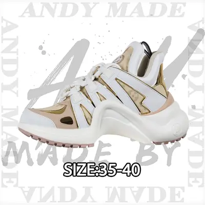 💰(€58=480CNY)shock-absorbing mesh sports bow retro dad sneakers Item ID:300004335