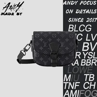 💰(€143=1180CNY)LV Small Messenger Bag Made in Monogram Eclipse canvas Item ID:40002060