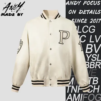 💰(€67=550CNY)Leather flight jacket Item ID:10001175-Z