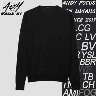 💰(€30=250CNY)Small label wool blend crew neck sweater Item ID:10009788