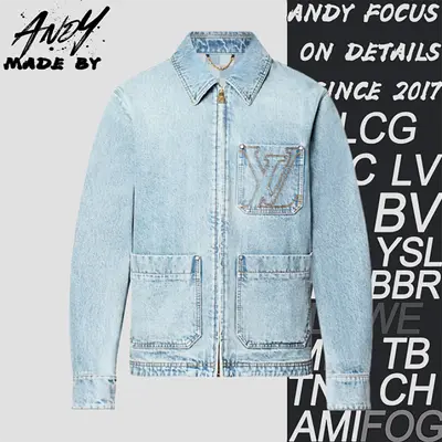 💰(€46=380CNY)zippered denim jacket Item ID:10008634