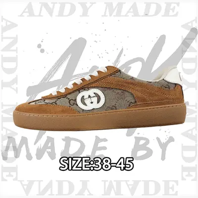 💰(€58=480CNY) Interlocking G Suede Sneaker G74 Series Item ID:300000931