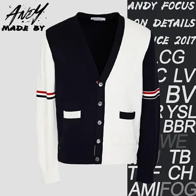 💰(€35=290CNY)Colorblock Arm Ribbon Cardigan Jacket Item ID:10003759