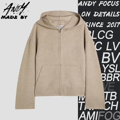 💰(€64=530CNY) cashmere hooded jacket Item ID:10007309