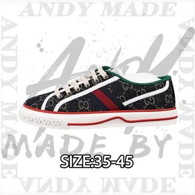 💰(€52=430CNY) Tennis 1977 Print Sneaker Gu*cci canvas shoes series full gif Item ID:300003580