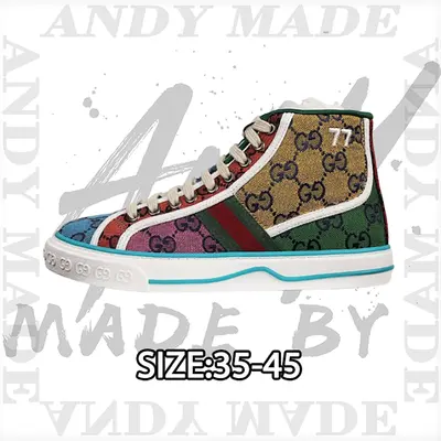 💰(€49=400CNY) Tennis 1977 Print Sneaker Gu*cci canvas shoes series full gif Item ID:300003807
