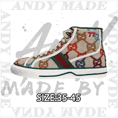 💰(€49=400CNY) Tennis 1977 Print Sneaker Gu*cci canvas shoes series full gif Item ID:300000664