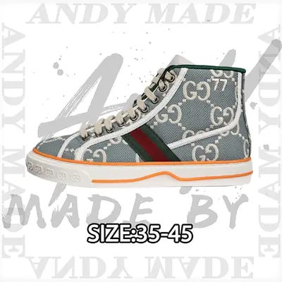 💰(€49=400CNY) Tennis 1977 Print Sneaker Gu*cci canvas shoes series full gif Item ID:300007131