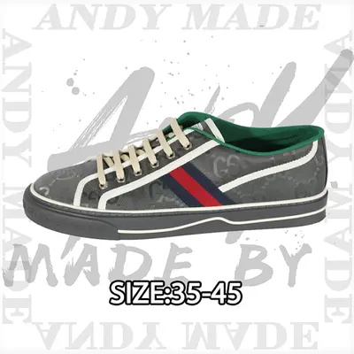 💰(€52=430CNY)Tennis 1977 Print Sneaker G*ucci canvas shoes series full gif Item ID:300000666
