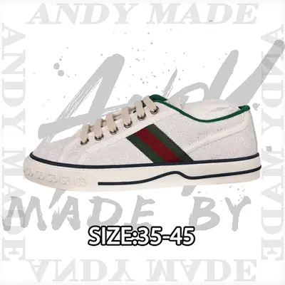 💰(€52=430CNY) Tennis 1977 Print Sneaker Gu*cci canvas shoes series full gif Item ID:300008449