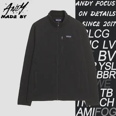 💰(€34=280CNY)Zip-up Stand Collar Fleece Jacket black Item ID:10005241